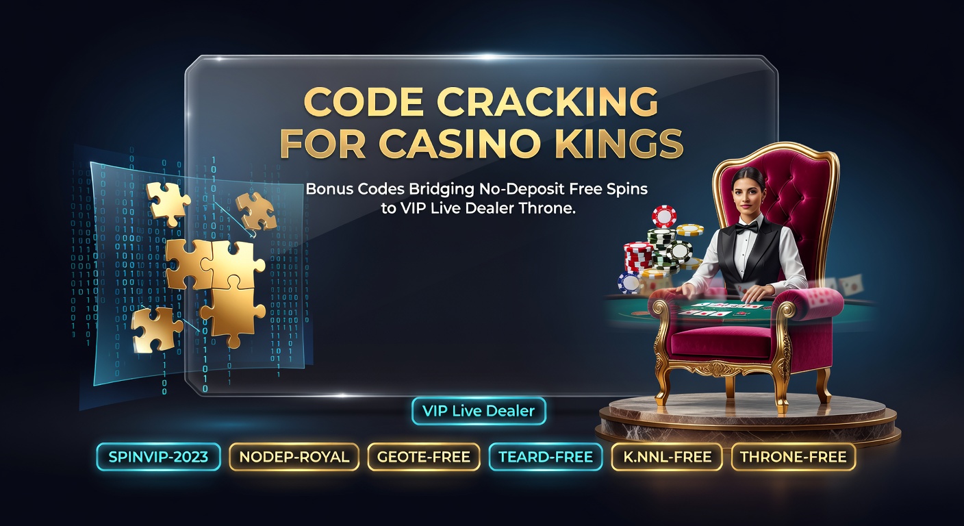 Grafik eines VIP-Live-Dealer-Tisches mit Bonus-Code-Aktivierung und Thron-Symbolik in einem deutschen Casino-Umfeld