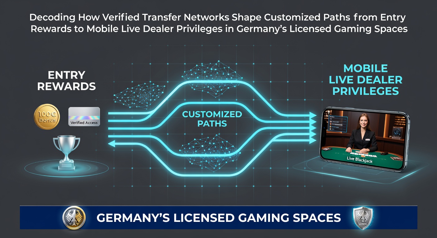 Verifizierte Transfernetzwerke in deutschen Casinos verbinden Einstiegsboni mit mobilen Live-Dealer-Optionen