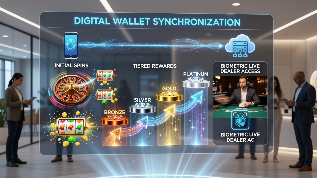 Biometrischer Zugang zu Live-Dealer-Tischen über synchronisierte Wallets in deutschen Arenen