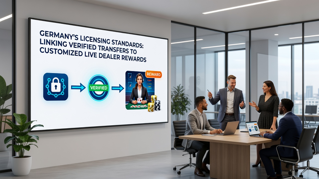 Darstellung von Live-Dealer-Tischen und verifizierten Transfers in deutschen Casinos