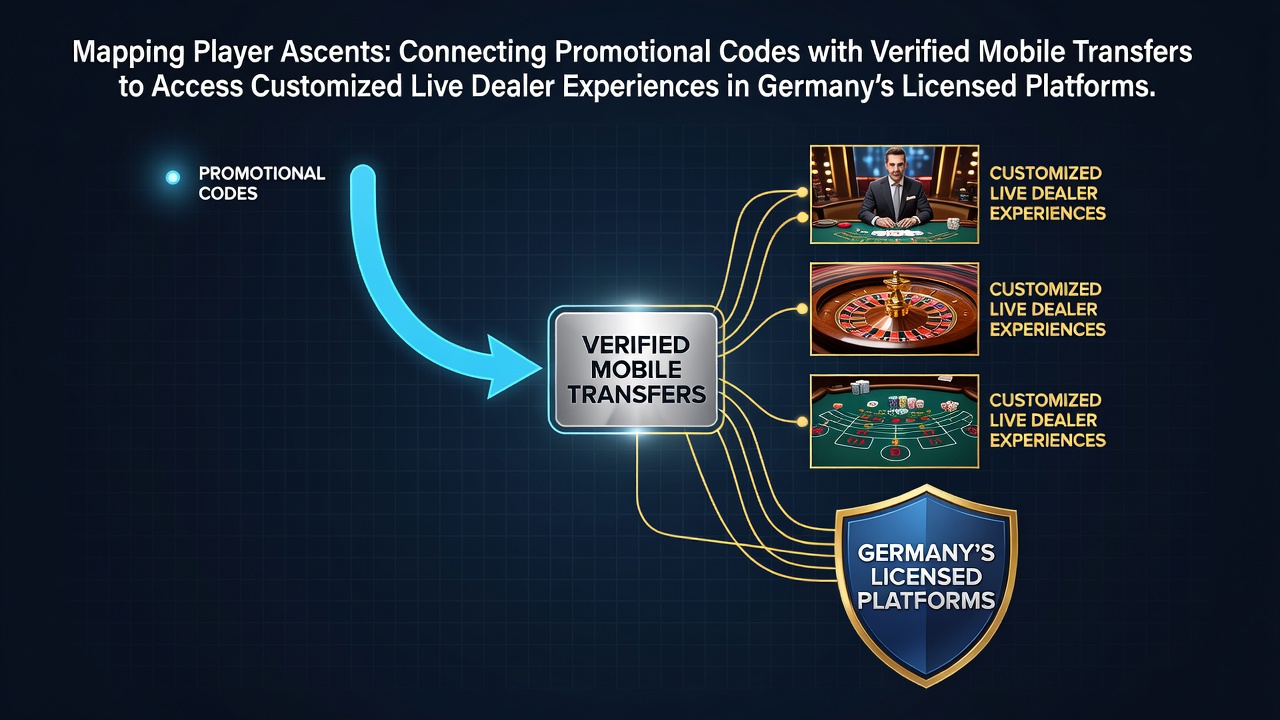 Darstellung von Spieleraufstiegen durch verbundene Codes und Transfers in deutschen Casinos