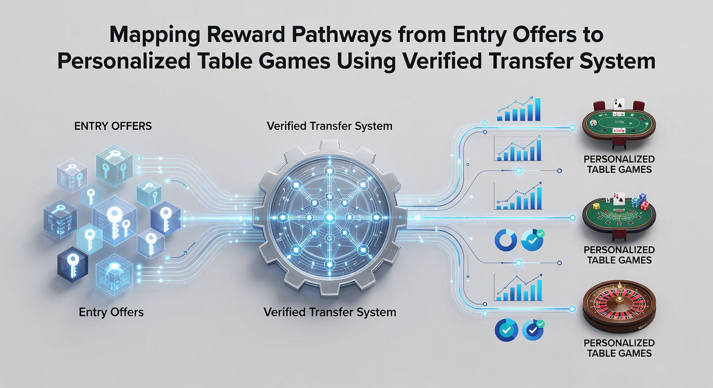 Visualisierung der Integration verifizierter Transfersysteme mit personalisierten Tischspielen